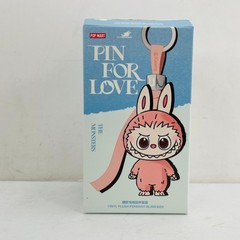 POP MART Labubu The Monsters Pin For Love Series Mini Vinyl Plush Doll Pendant V