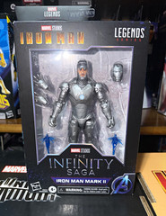 Marvel Legends The Infinity Saga Iron Man Mark II Figure + Alt Hands Head FX