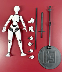 PAM (Posable Artist’s Model) Female Fully Articulated Mannequin Figure Dummy 13