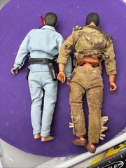 Gabriel Lone Ranger And Tonto Action Figures Parts Referb Movie Prop WBON TV