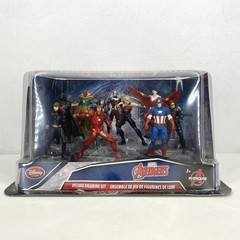 Marvel Avengers Deluxe Figurine Set Of 10 Disney Store New In Box