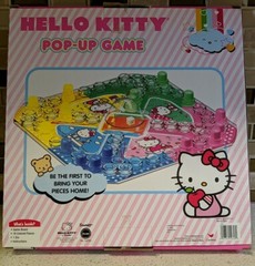 Hello Kitty Pop Up Board Game Girls Multicolor 2-4 Players 4+ Years Complete