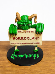 Goosebumps Custom Welcome to Horrorland Ram Figure, Hand Painted,Gooesbumps Fans
