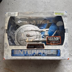 2002 Art Asylum Enterprise NX-01 12 Inch Starship Star Trek Complete In Box