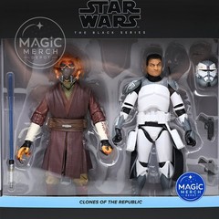 IN HAND 2026 Star Wars The Black Series Plo Koon Clone Commander Wolffe Set