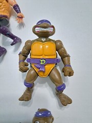 Tmnt 1988-1990 Original Teenage Ninja Turtles Set Lot Donatello Shredder Figures