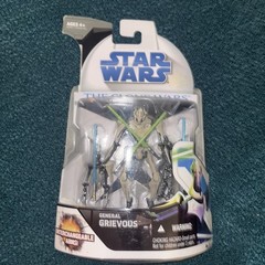 Star Wars Clone Wars General Grievous No 6 Interchangeable Arms Hasbro Figure