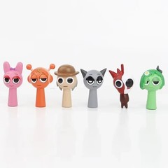 24pcs set Sprunki Model Toy Game Action Figures Toy Birthday Gift