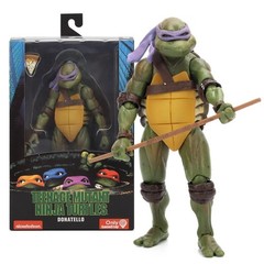 NECA Ninja Turtles 1990 Movie TMNT Teenage Toys Mutant 7″ Action Figure – BNIB