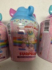 Lot Of 4 Smooshy Mushy Unicorn Shakes Series 3 Scented New