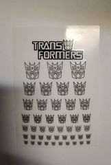 Transformer Stickers for Autobot and Decepticon