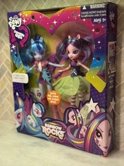 My Little Pony Equestria Girls Rainbow Rocks Sonata Dusk & Aria Blaze Dolls wear