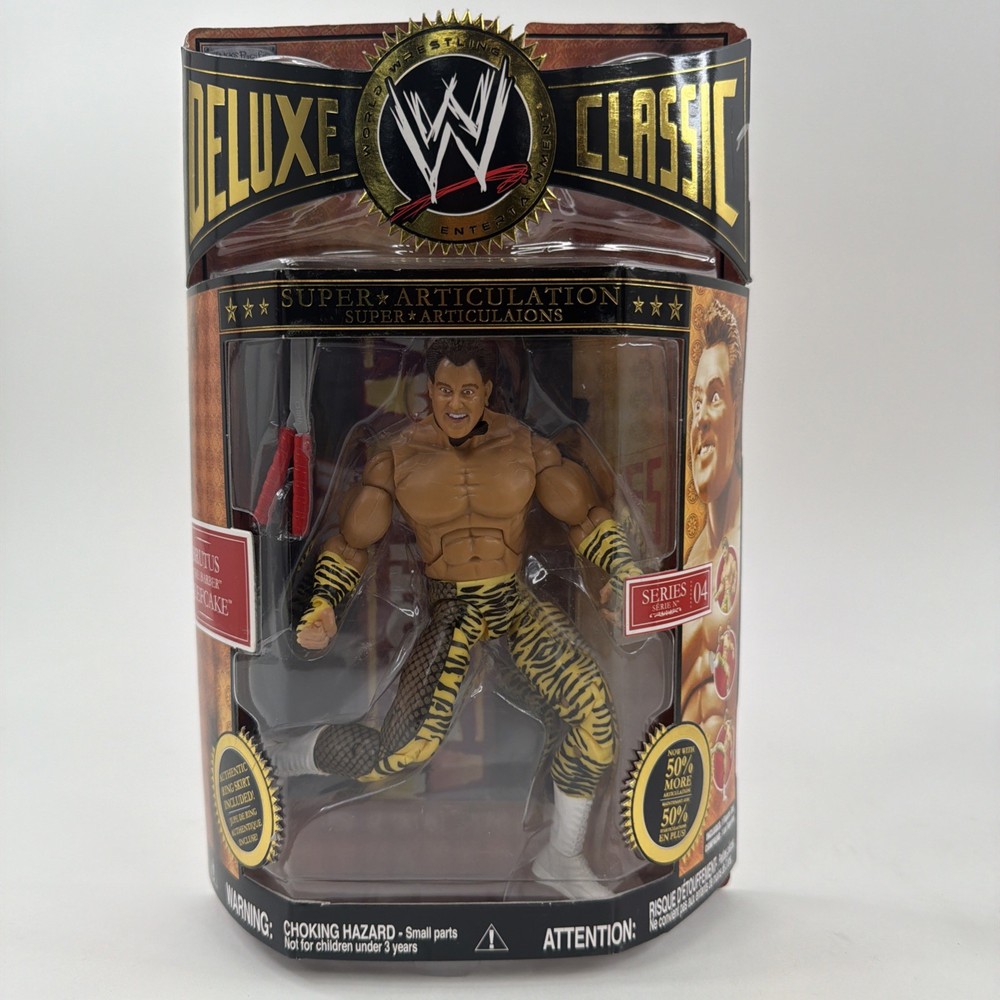 wwe wwf deluxe classic superstars series 4 brutus beefcake wrestling figure