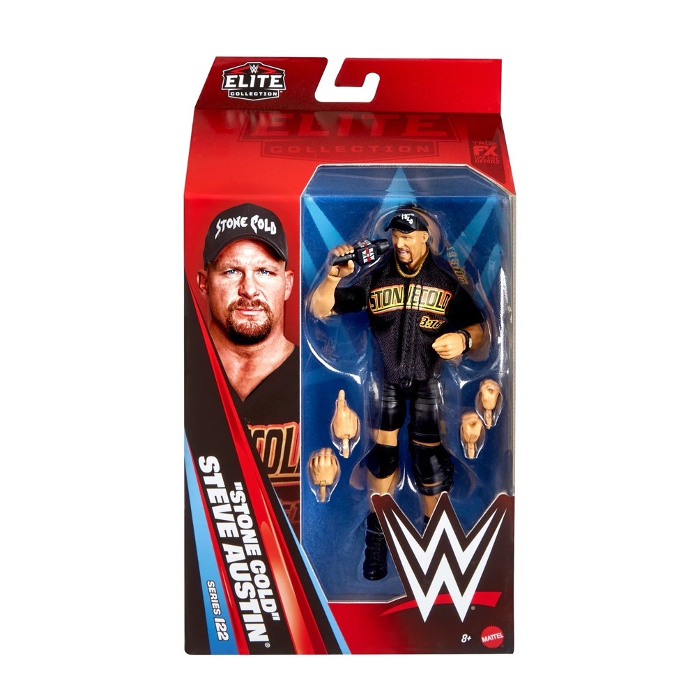 Stone Cold Steve Austin WWE Mattel Elite Series #122 Wrestling Action Figure
