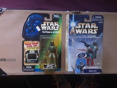 Boba Fett Lot of 2 Freeze Frame Pit of Carkoon Sealed Great Condition 1997 2002