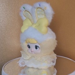NOMMI BABY SWEETHEART BUNNY CHARM- Confirmed Pudding Cream! 💛🐇💛