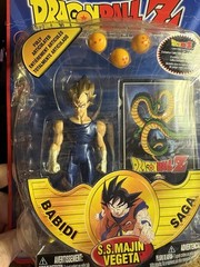 SS Majin Vegeta Vintage DBZ Dragon Ball Z Babidi Saga Figure New 2001 Irwin Toys