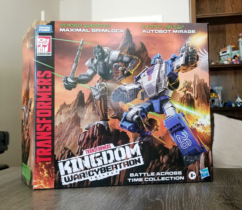 Transformers: War For Cybertron Kingdom Maximal Grimlock & Mirage WFC-K40 SEALED