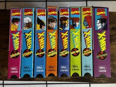 Hasbro Marvel Legends VHS X-Men Complete Set 3 Sealed 5 Unsealed
