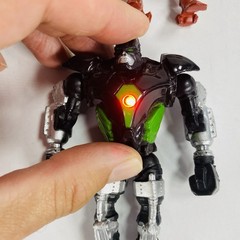 Lot of 7 REAL STEEL 5” Action Figures Robots Atom Zeus Midas Noisy Boy