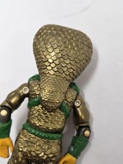 1986 GI Joe Serpentor Figure W. Hood Snake Parts Lot Cobra Vintage Weapon