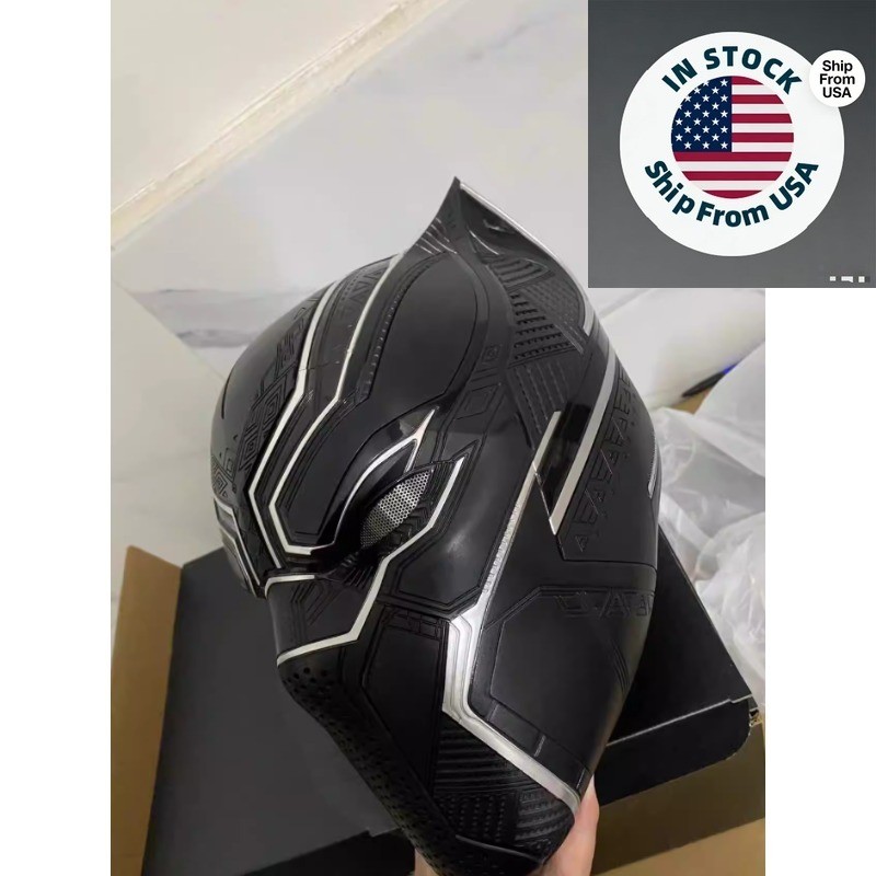 US Stock!!! LED Black Panther Helmet Killerbody 1:1 Wearable Cosplay Mask Props-