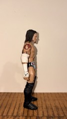 CM PUNK WWE MATTEL CUSTOM 2007-2008 ECW FIGURE ROOTED HAIR