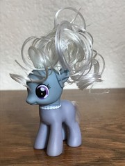 My Little Pony SILVER SPOON G4 3″ Brushable, Replacement Blue Glasses, Refurbish