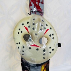 Jason Voorhies Mask & Machete Set Costume Accessory Kit Friday the 13th