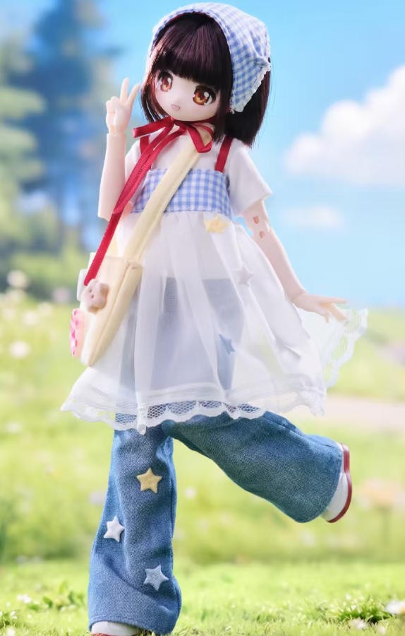 Unveiled Door Syncy Land Kiki Ootd 22.5cm/8.8In Bjd Dressable Action Figure Gift