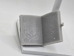 3d Printed NECRONOMICON 1.0 Accessory For Mythic Legions 1/12 figure