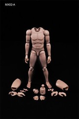 MX02 Male Body 1:6 Flexible Standard Muscle Action Figure 12” Doll