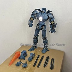 NECA Pacific Rim Gipsy Danger Obsidian Fury LED Mecha Action Figure New Toy Gift