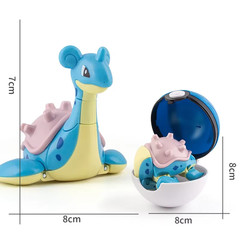 Pokemon Figures Toys Pocket Monsters Ball Model Pikachu Gengar Pokeball Dragonit