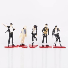 Michael Jackson PVC Action Figure Set 5pcs Collectible Model Toys 11cm Toys Gift