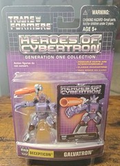 Transformers Heroes of Cybertron Galvatron Figure Generation One Collection New