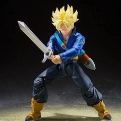 15cm Anime Dragon Ball Z Figures Shf Super Saiyan Trunks Future Boy Torankusu To