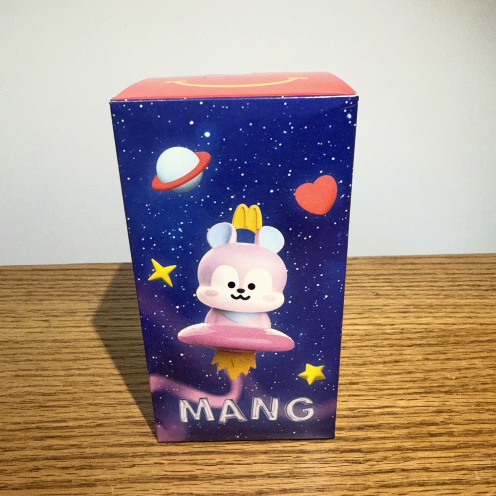 BT21 McDonald’s MANG Bear Figurine Character Figure Toy New In Box