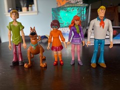 Scooby-Doo Walmart Exclusive 50th Anniversary Figures Lot Of 5