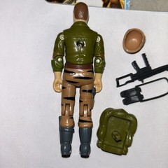 1988 Vintage GI Joe Tiger Force DUKE v2 Figure Complete w/ File Card PC3