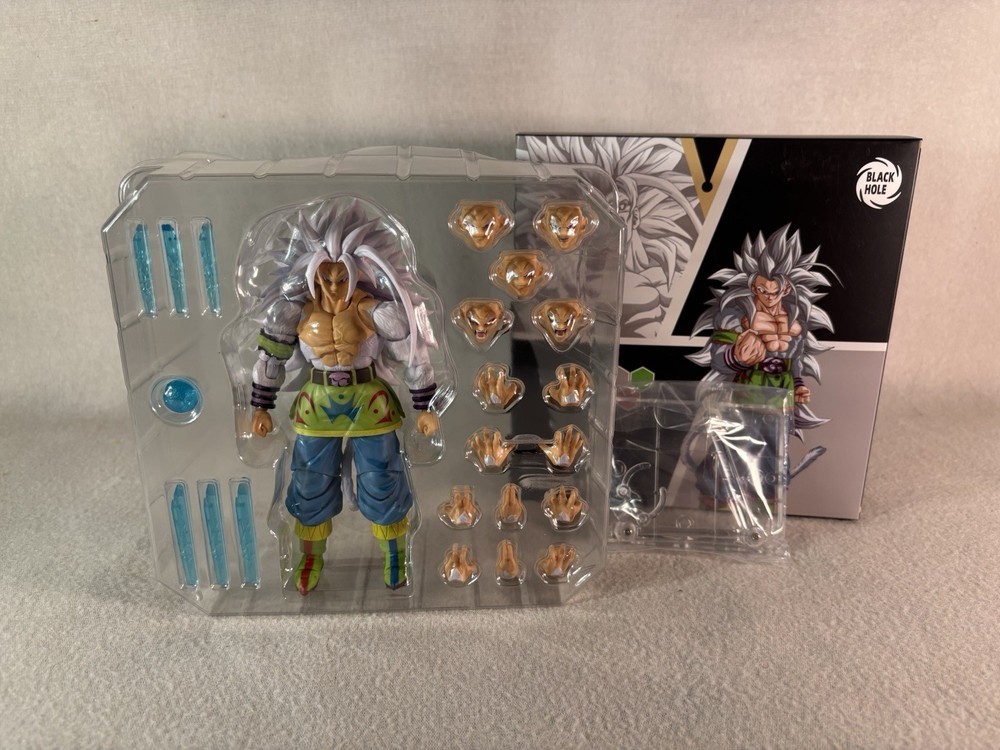 Black Hole Toys Ultimate Warrior Super Saiyan 5 Goku Action Figure (Dented Box)