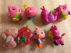 HATCHIMALS-Lot of 42-Collectible Figures-Cute Animals-Colorful RANDOM Figures!!