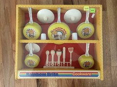 Rainbow Brite – Cookware Set NEW SEALED – Wolverine Toy 1983