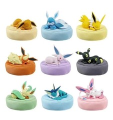 TOPTOY Eevee Sleeping Position Series Blind Box Figure Toy Set of 9 Gift New