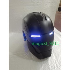 Iron Man Full Mask Black 1:1 MK5 Jarvis Deformable Voice Control Wearable Helmet