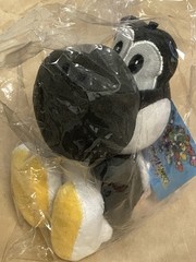 KPS Sanei Mario Yoshi’s Island DS 5” Black Yoshi Plush Toy Nintendo 2009 NEW