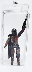 Star Wars GI JOE loose action figure blister case clamshell display 3.75 3 3/4