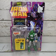 ToyBiz Marvel Iron Man Whirlwind 1995 5″ Vintage Adjustable Action Figure New