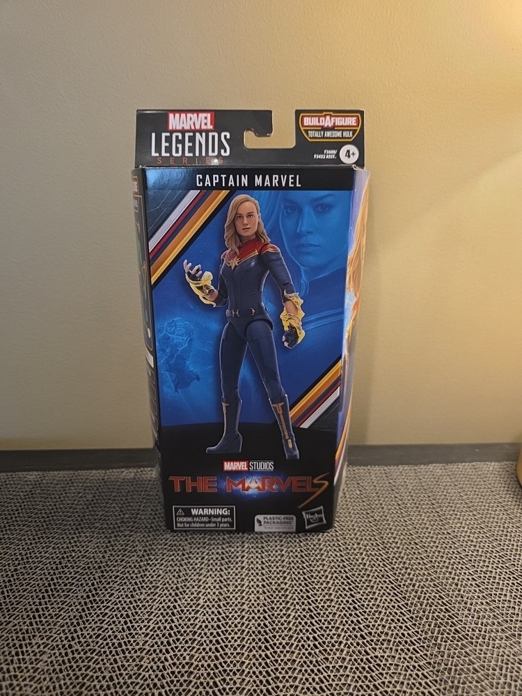 Marvel Legends Series, The Marvels, Captain Marvel, Build A Figure, Action…