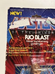 Vintage Rio Blast Moc Motu Masters Of The Universe 1986 Mattel
